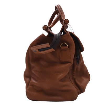 Oconi Leder Weekender/Tasche ca. 48,5cm - Braun