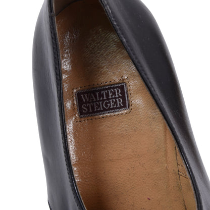 Walter Steiger Single Monk Schuhe Größe 9 - Schwarz