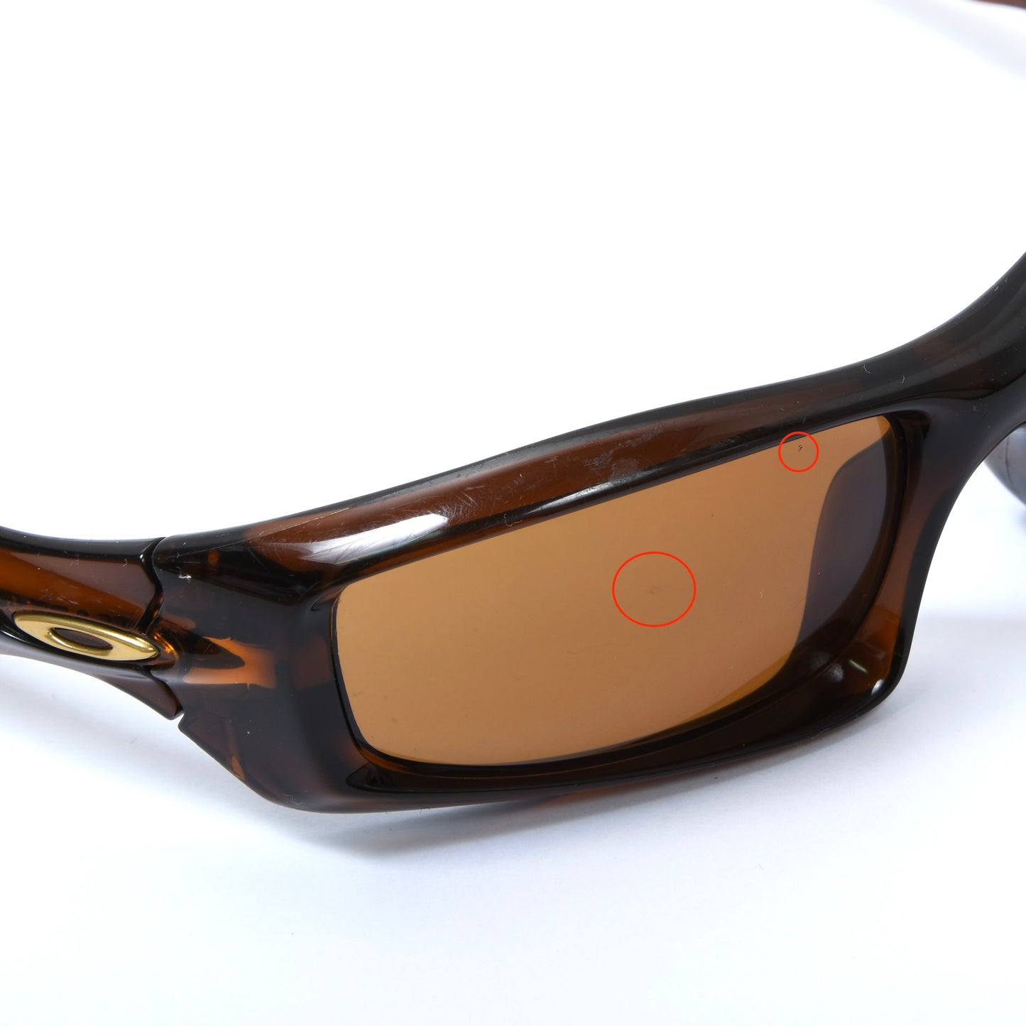 Oakley Monster Pup 05-042 Sunglasses - Polished Rootbeer/Bronze