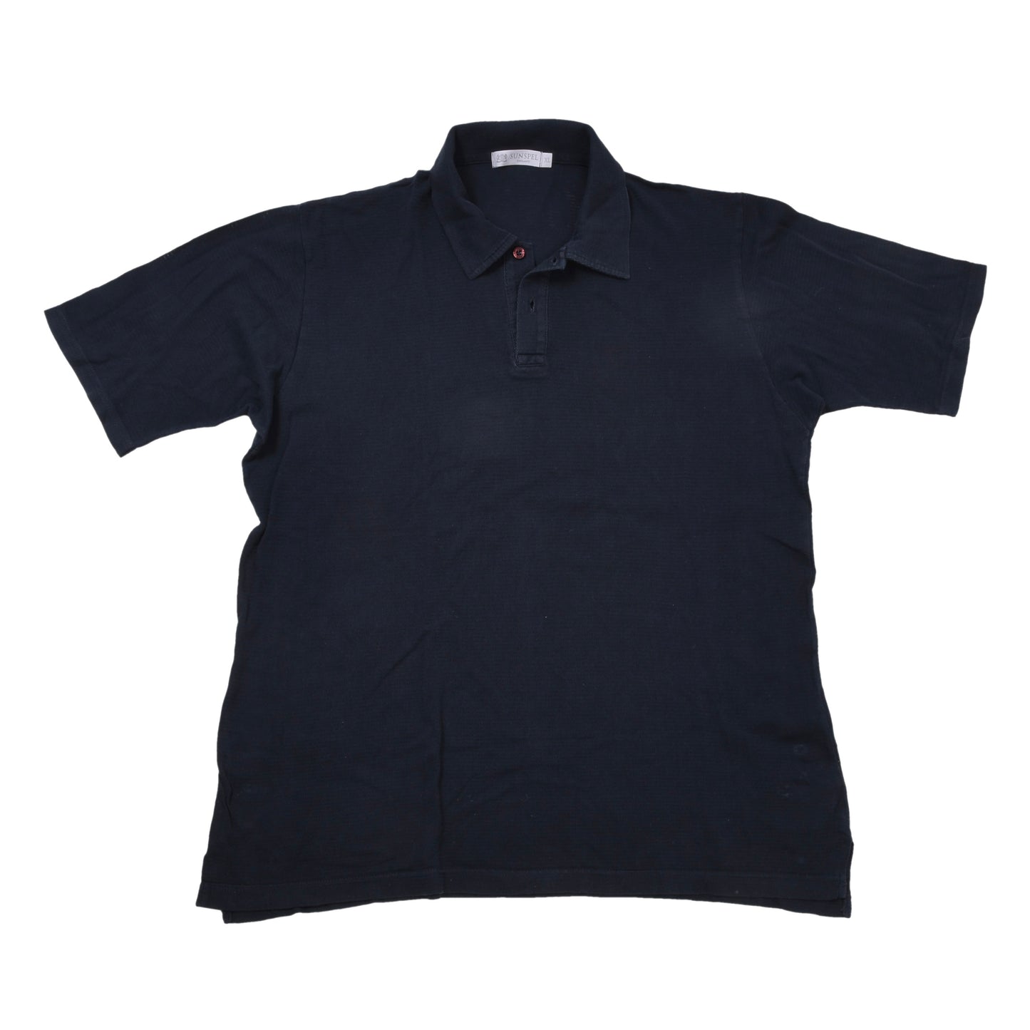 Vintage Burberrys &amp; Sunspel Poloshirts Größe XL ca. 56,5-60cm - Weiß/Navy