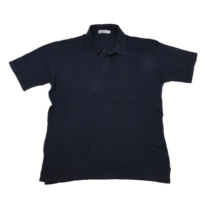 Vintage Burberrys &amp; Sunspel Poloshirts Größe XL ca. 56,5-60cm - Weiß/Navy