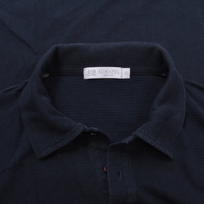 Vintage Burberrys &amp; Sunspel Poloshirts Größe XL ca. 56,5-60cm - Weiß/Navy