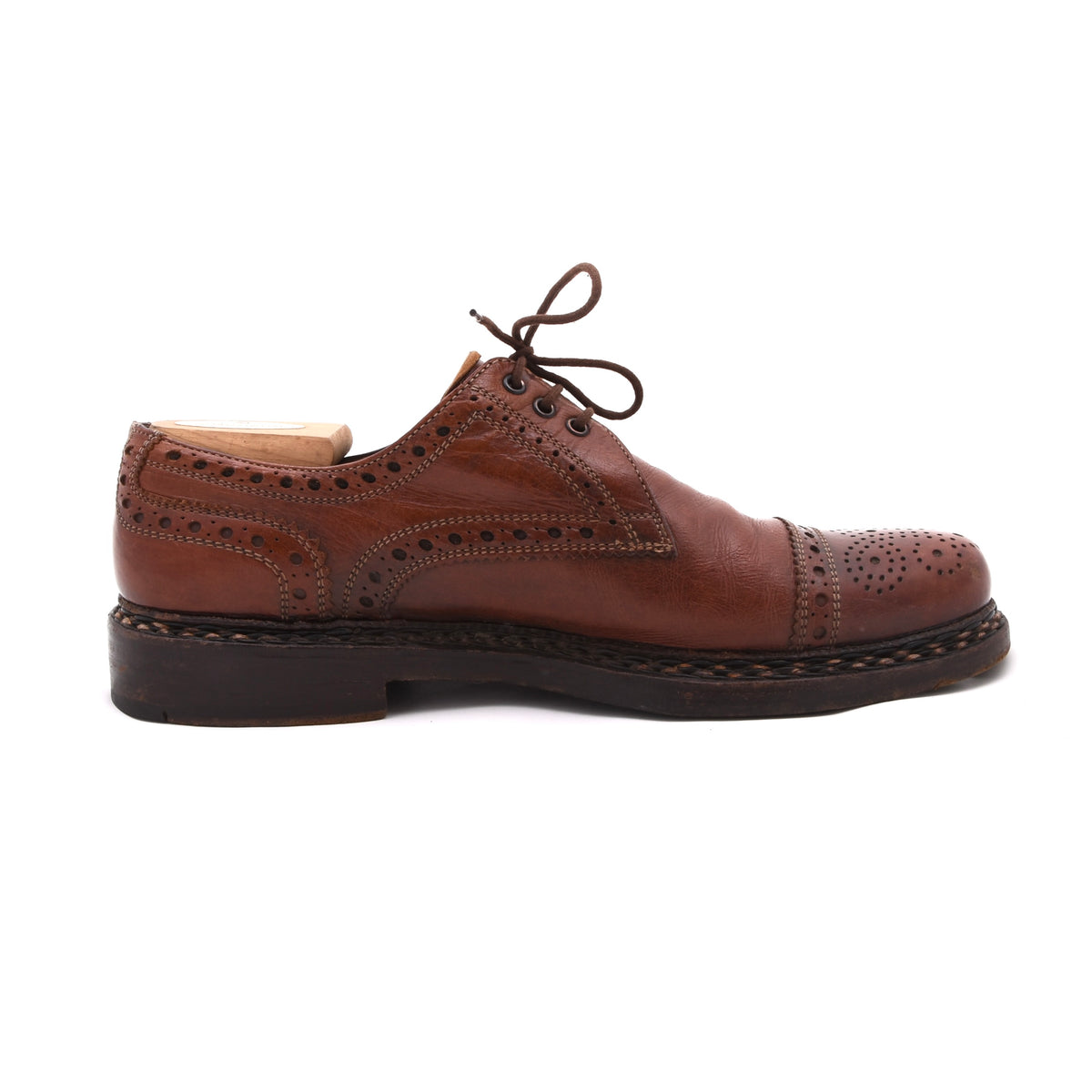 Heinrich Dinkelacker Brogue Shoes Size  8 - Brown