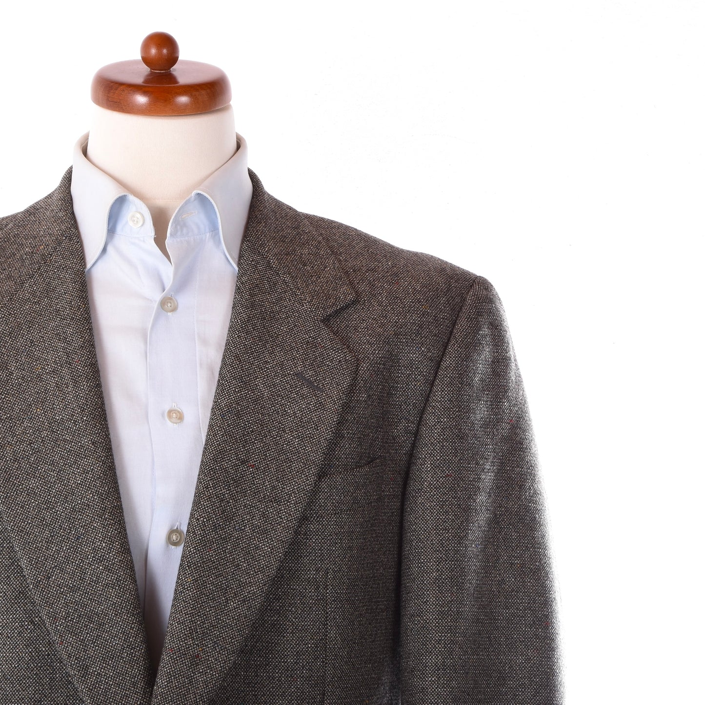 Vintage Ermenegildo Zegna Donegal Tweed Wollanzug Brust ca. 56cm