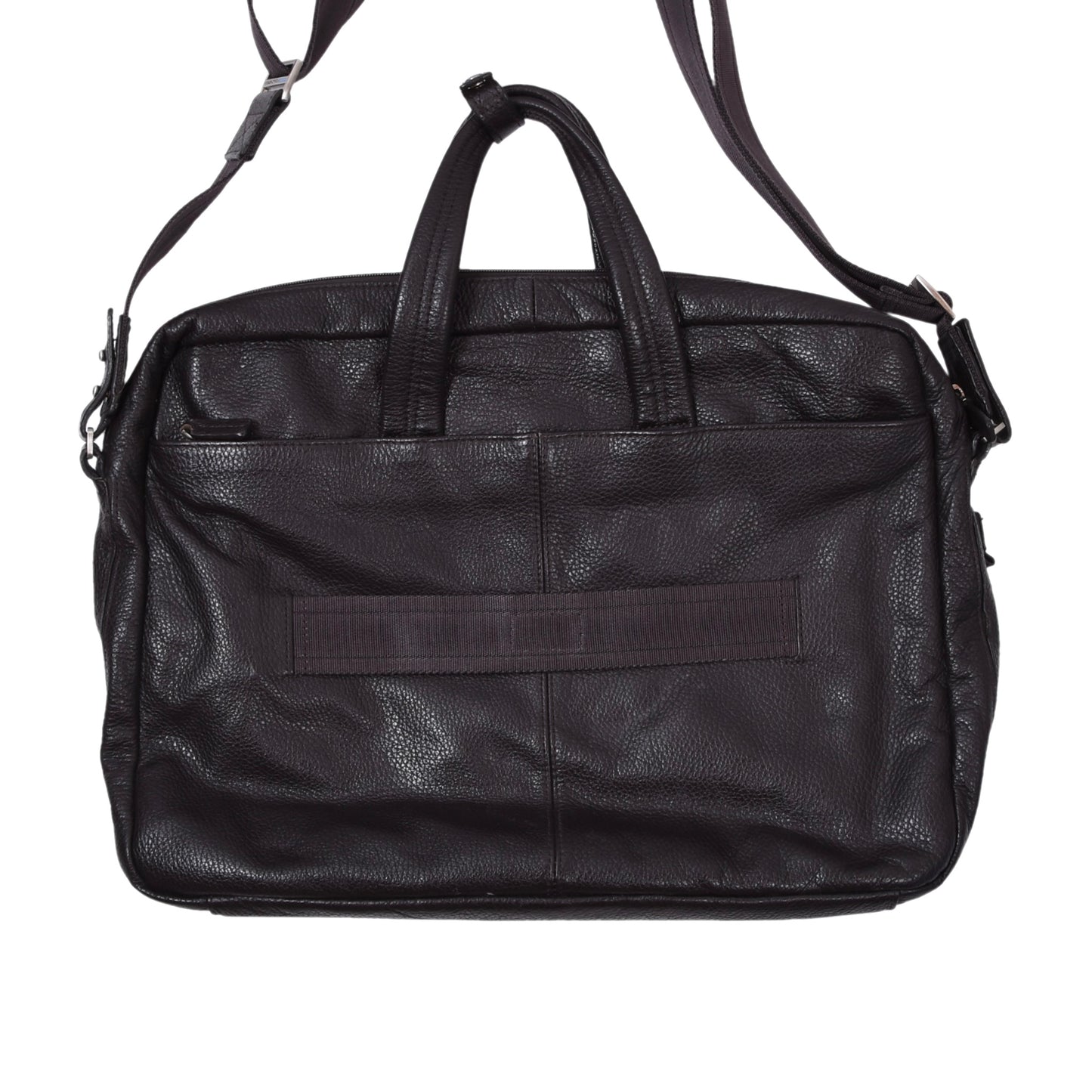 Piquadro Leder Laptoptasche ca. 43cm - Dunkelbraun