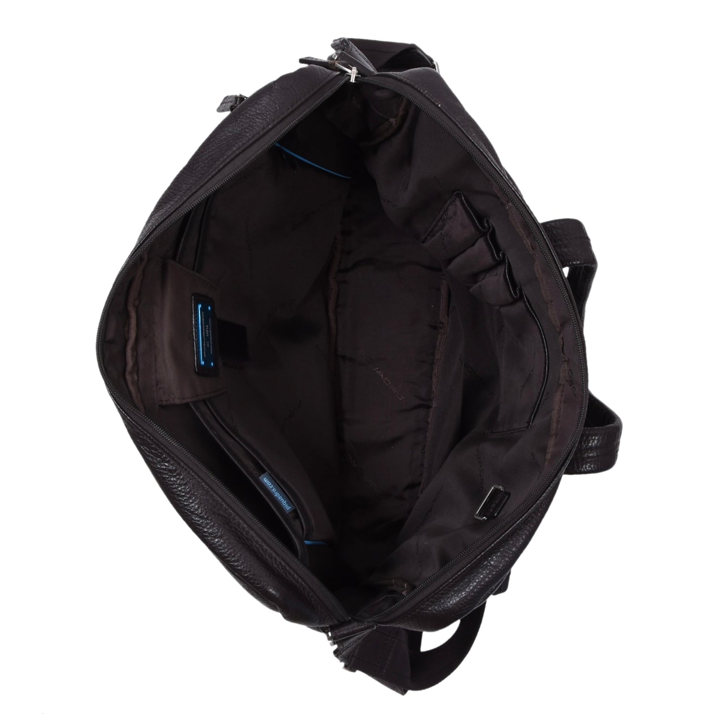 Piquadro Leder Laptoptasche ca. 43cm - Dunkelbraun