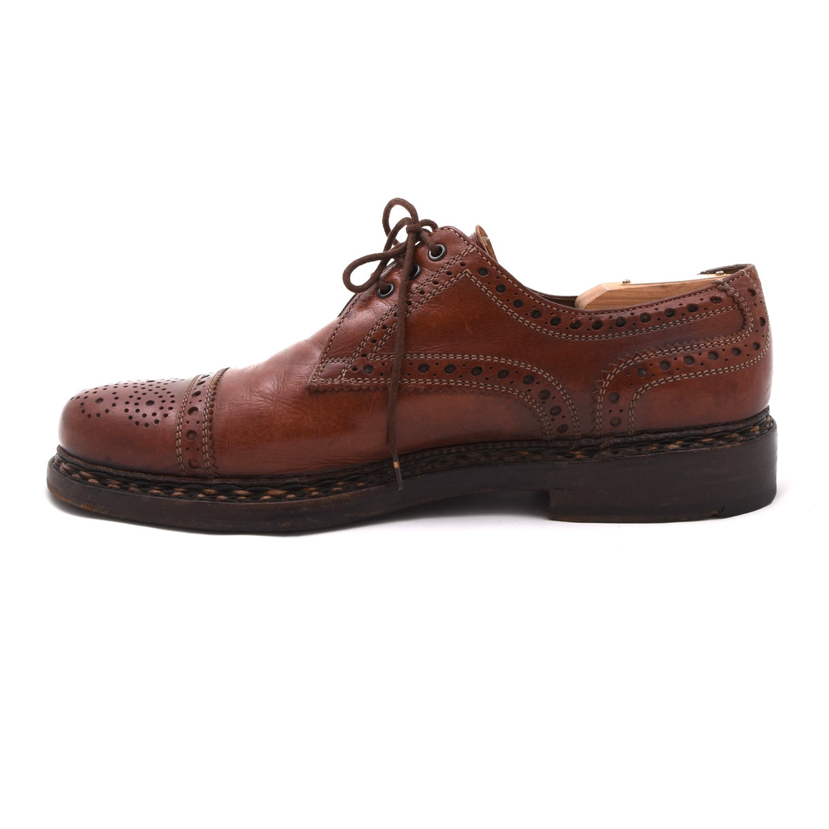 Heinrich Dinkelacker Brogue Shoes Size  8 - Brown