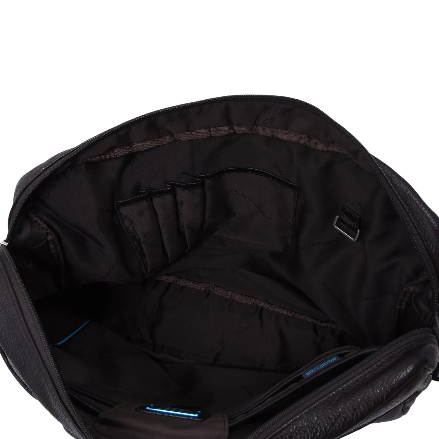 Piquadro Leder Laptoptasche ca. 43cm - Dunkelbraun