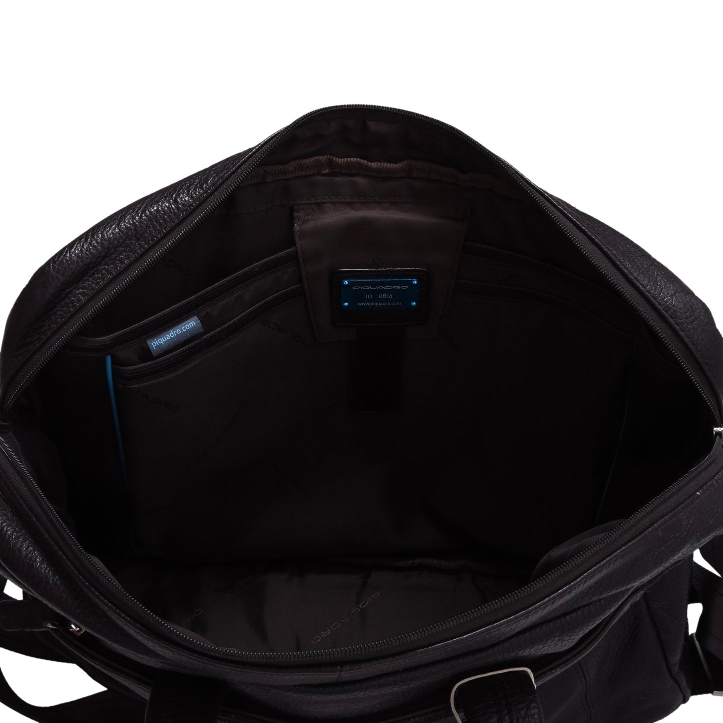 Piquadro Leder Laptoptasche ca. 43cm - Dunkelbraun