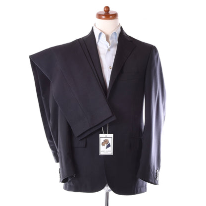 Corneliani 100% Wolle 18,25 Mikron Anzug Größe 48 Brust ca. 50,5cm - Nadelstreifen