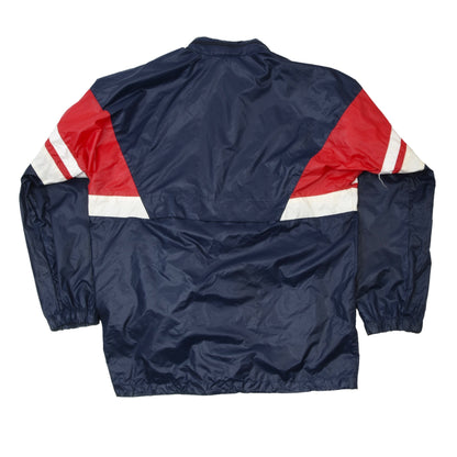 Vintage '80s Adidas Nylon Rain Jacket Size D50 - Navy/Red/White
