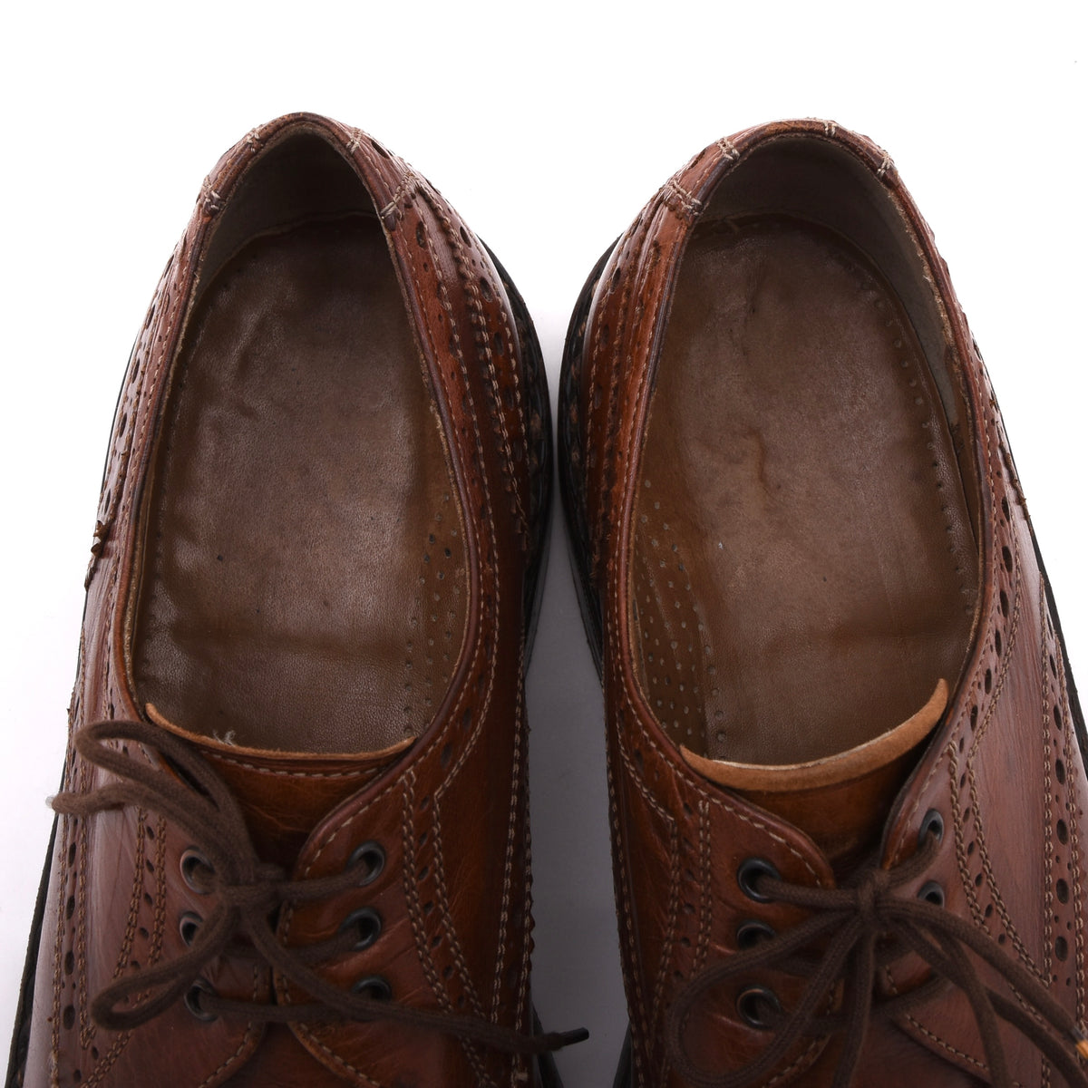 Heinrich Dinkelacker Brogue Shoes Size  8 - Brown