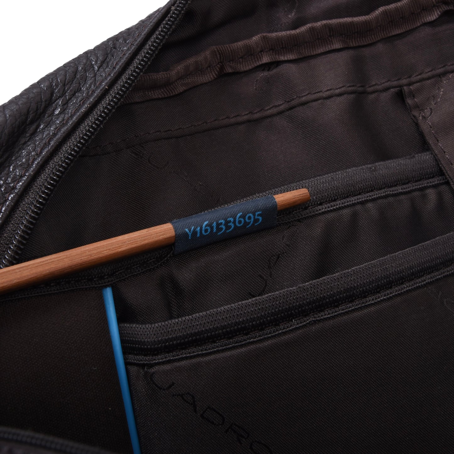 Piquadro Leder Laptoptasche ca. 43cm - Dunkelbraun