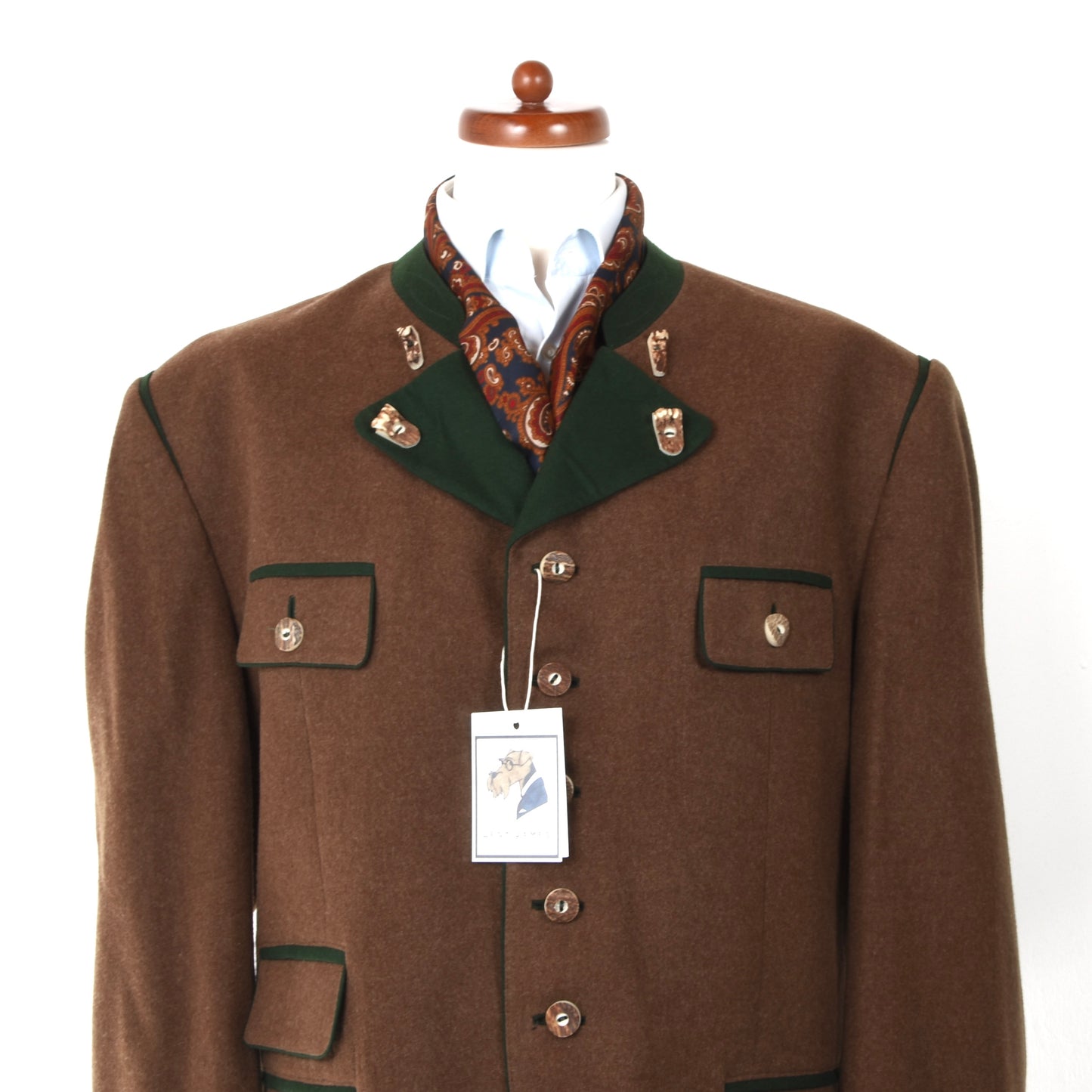 Loden Fürst Wool Janker/Jacket ca. 67cm - Brown