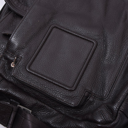 Piquadro Leder Laptoptasche ca. 43cm - Dunkelbraun