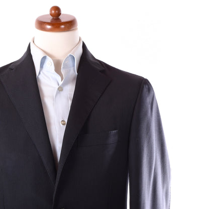 Corneliani 100% Wolle 18,25 Mikron Anzug Größe 48 Brust ca. 50,5cm - Nadelstreifen