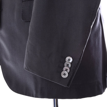 Corneliani 100% Wolle 18,25 Mikron Anzug Größe 48 Brust ca. 50,5cm - Nadelstreifen