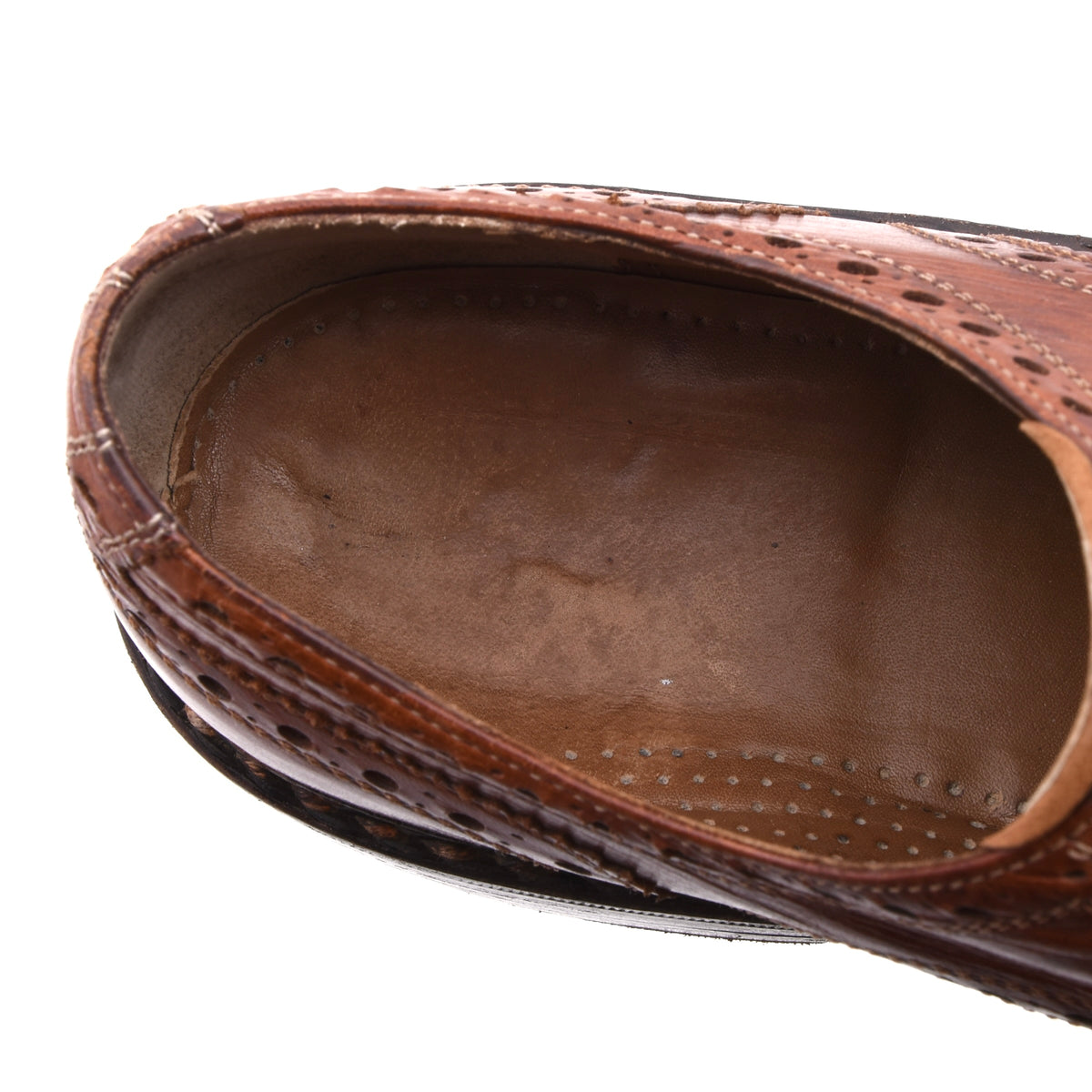 Heinrich Dinkelacker Brogue Shoes Size  8 - Brown