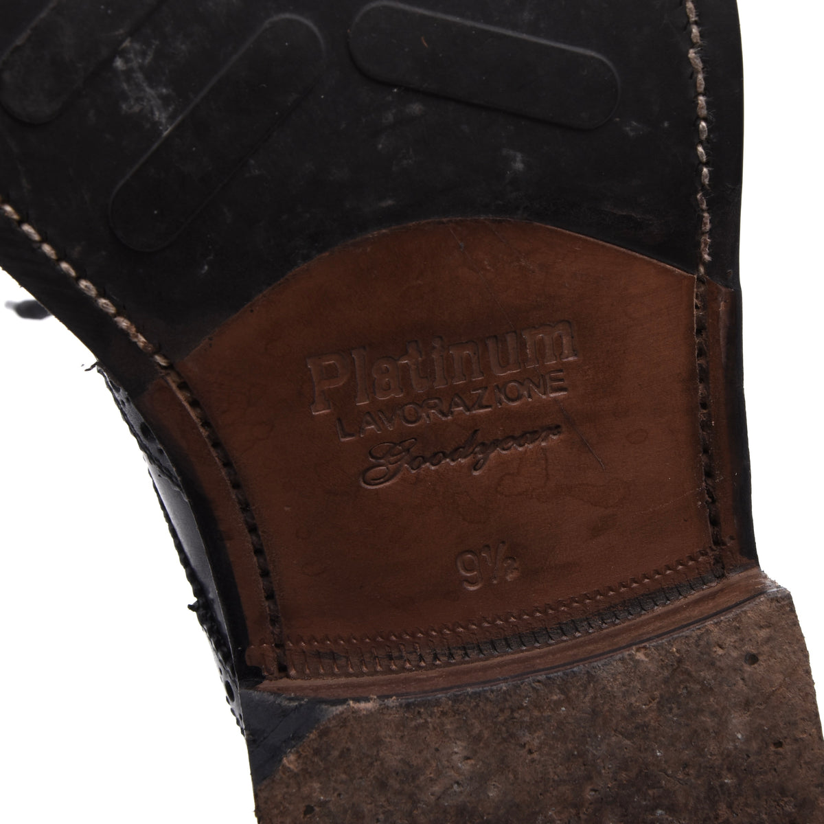 Bruno Magli Platinum Goodyear Welted Schuhe Gr. 9,5 – Schwarz