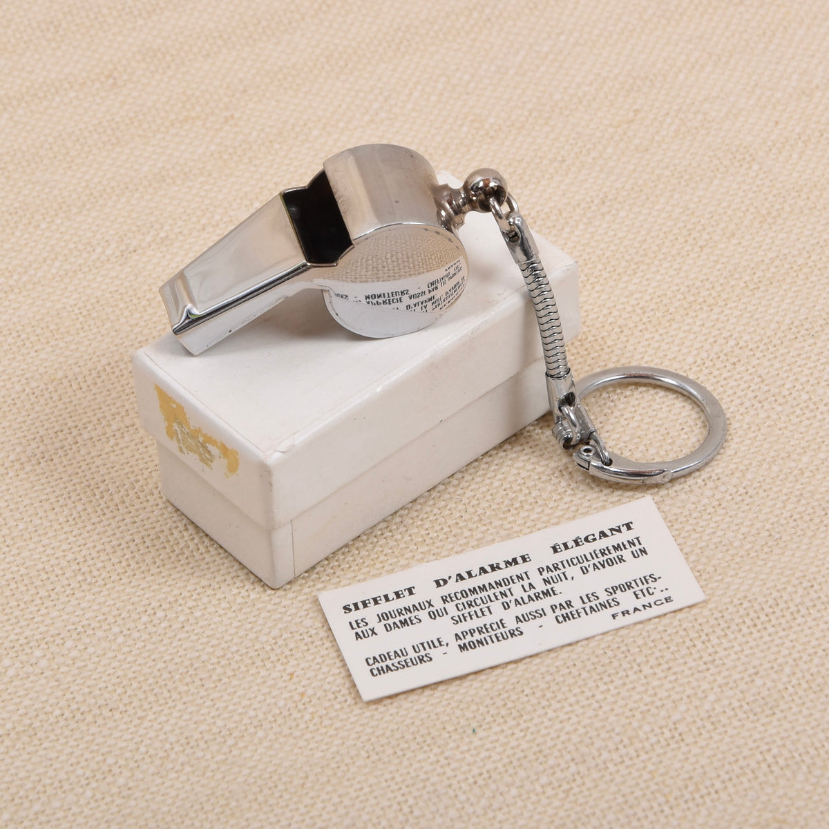 Unused Mid-Century French Whistle