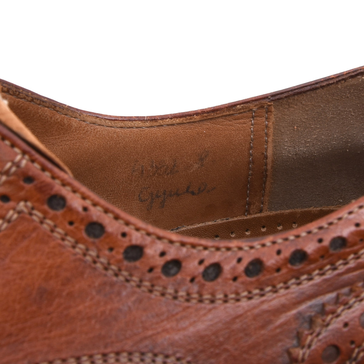 Heinrich Dinkelacker Brogue Shoes Size  8 - Brown