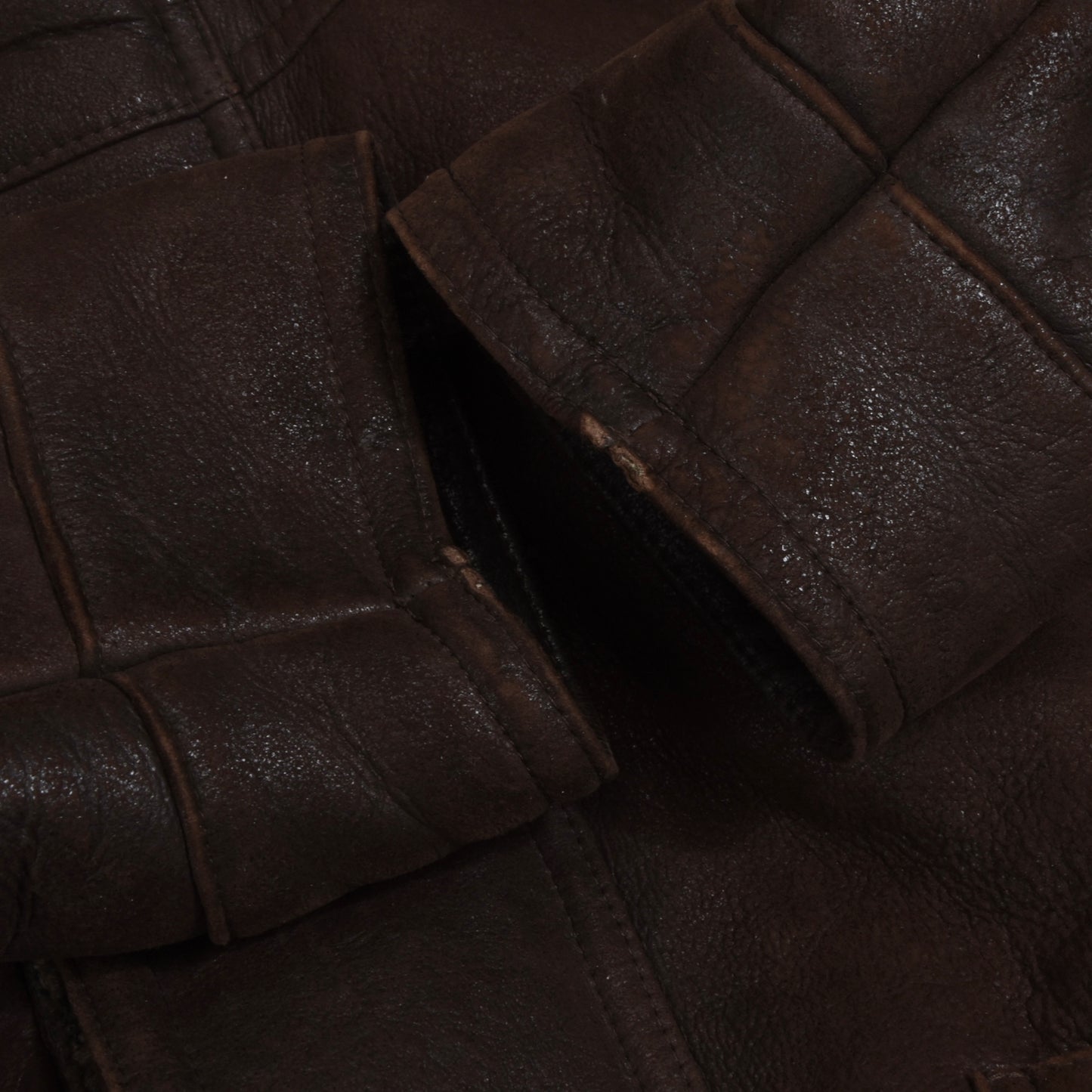 Christ Shearling Coat Size 54 - Brown