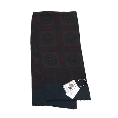Vivax Ancient Madder Silk Dress Scarf ca. 126cm - Starburst