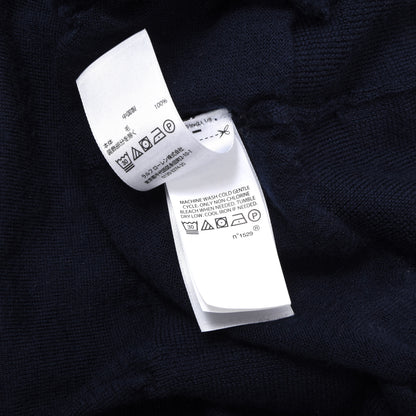 Polo Ralph Lauren Waschbarer Cardigan aus Merinowolle, Größe M, Slim Fit, ca. 47,5 cm, Marineblau