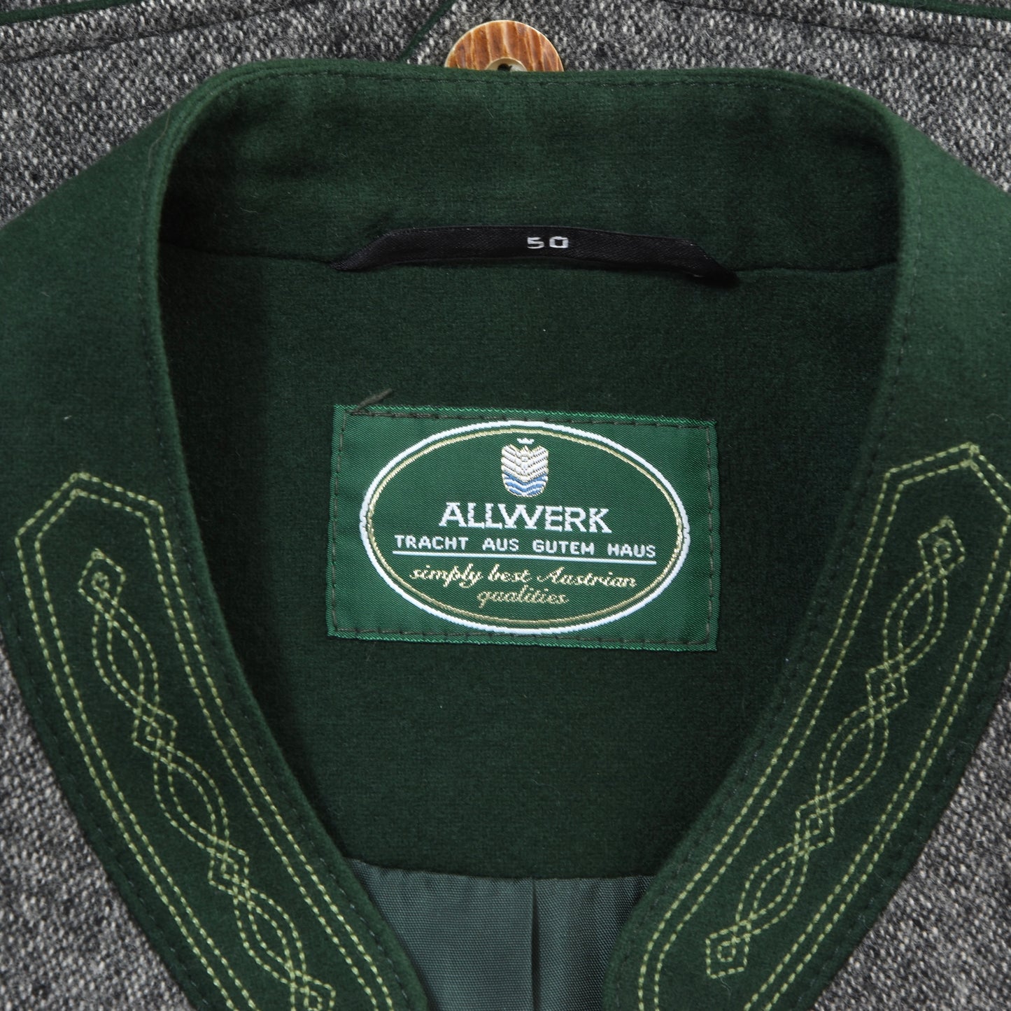 Allwerk 100% Wool Janker/Jacket Size 50 ca. 56.5cm