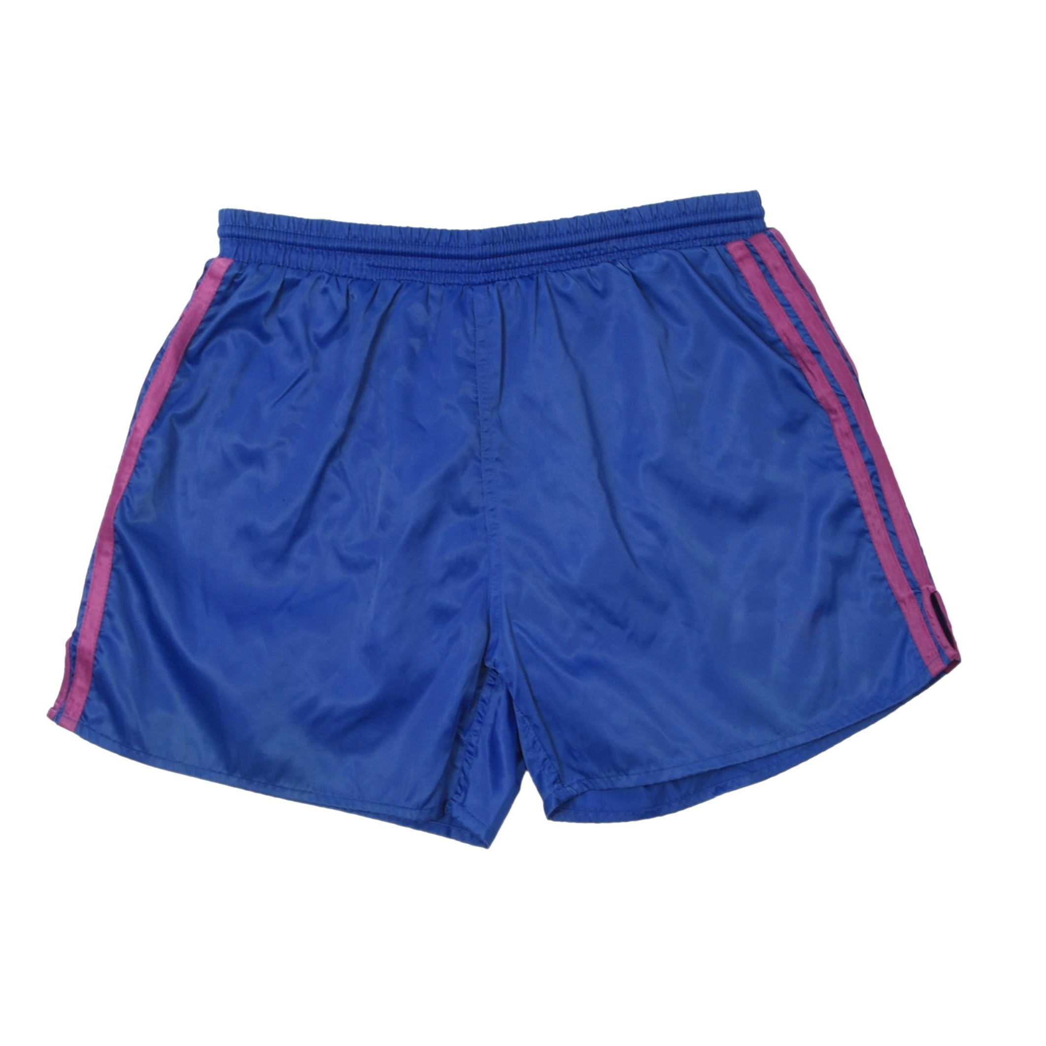 Vintage Adidas Nylon Shorts Size D6 Blue Leot James