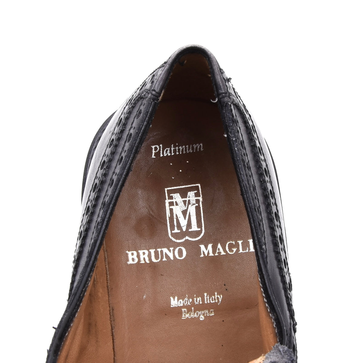 Bruno Magli Platinum Goodyear Welted Schuhe Gr. 9,5 – Schwarz