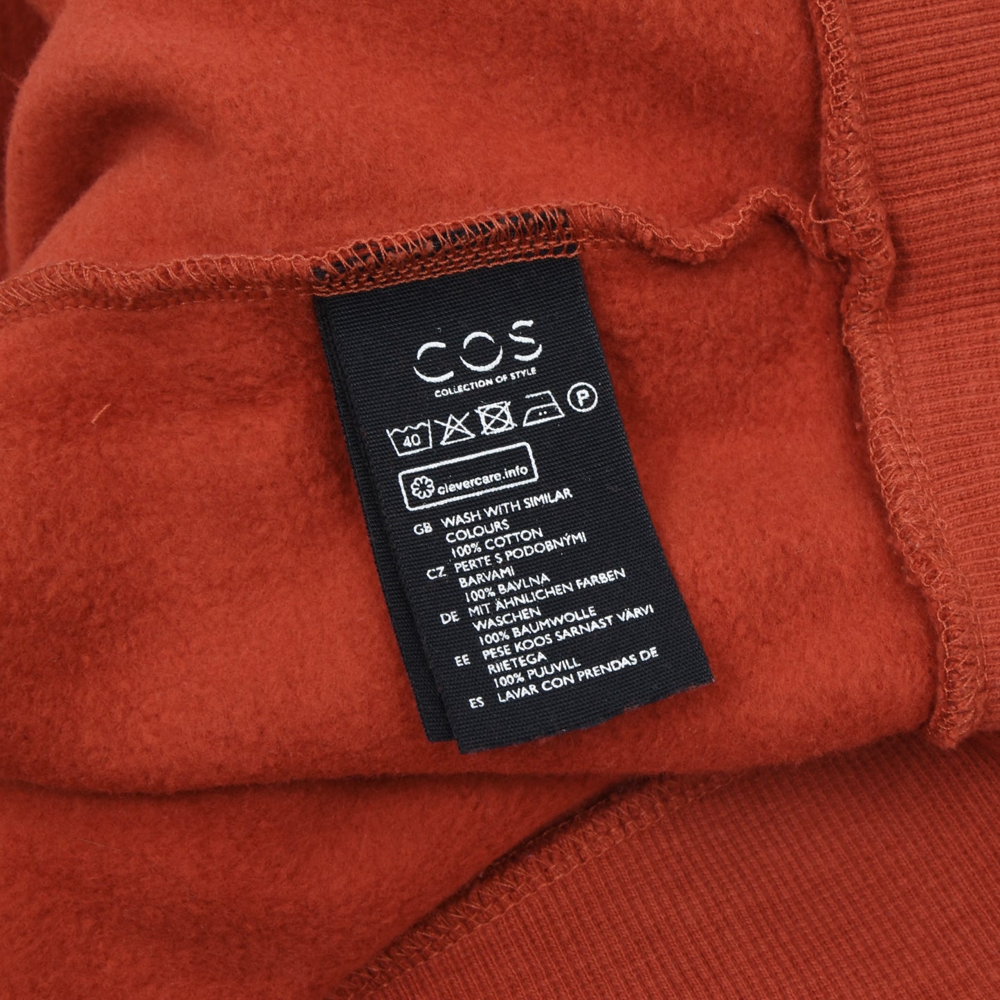 COS Pullover Größe M - Orange
