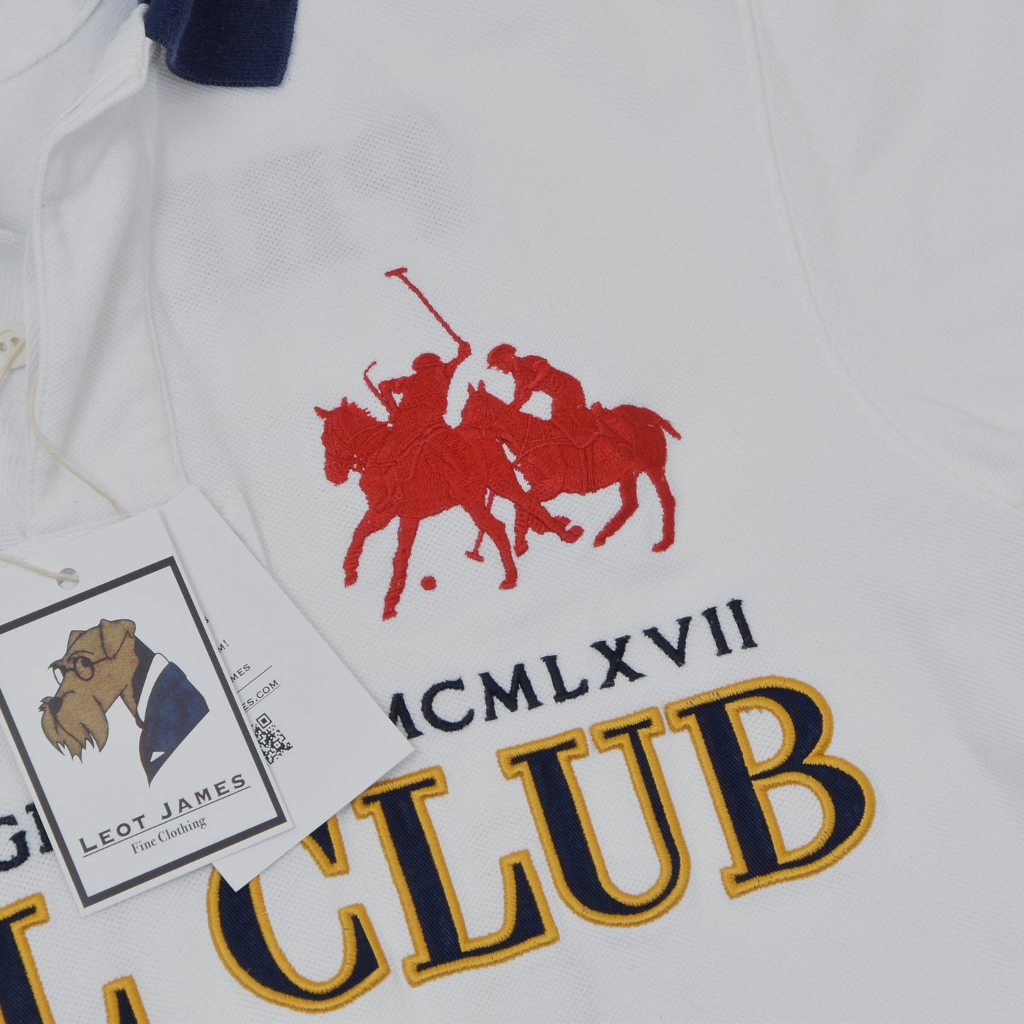 Polo Ralph Lauren Club Challenge Cup Polo Shirt Chest ca. 48cm - White