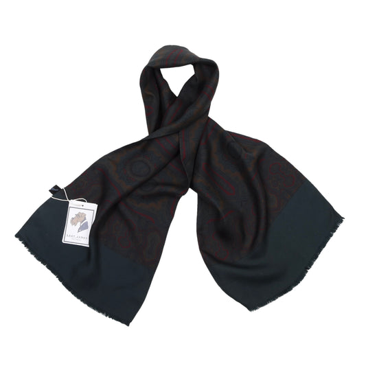 Vivax Ancient Madder Silk Dress Scarf ca. 126cm - Starburst