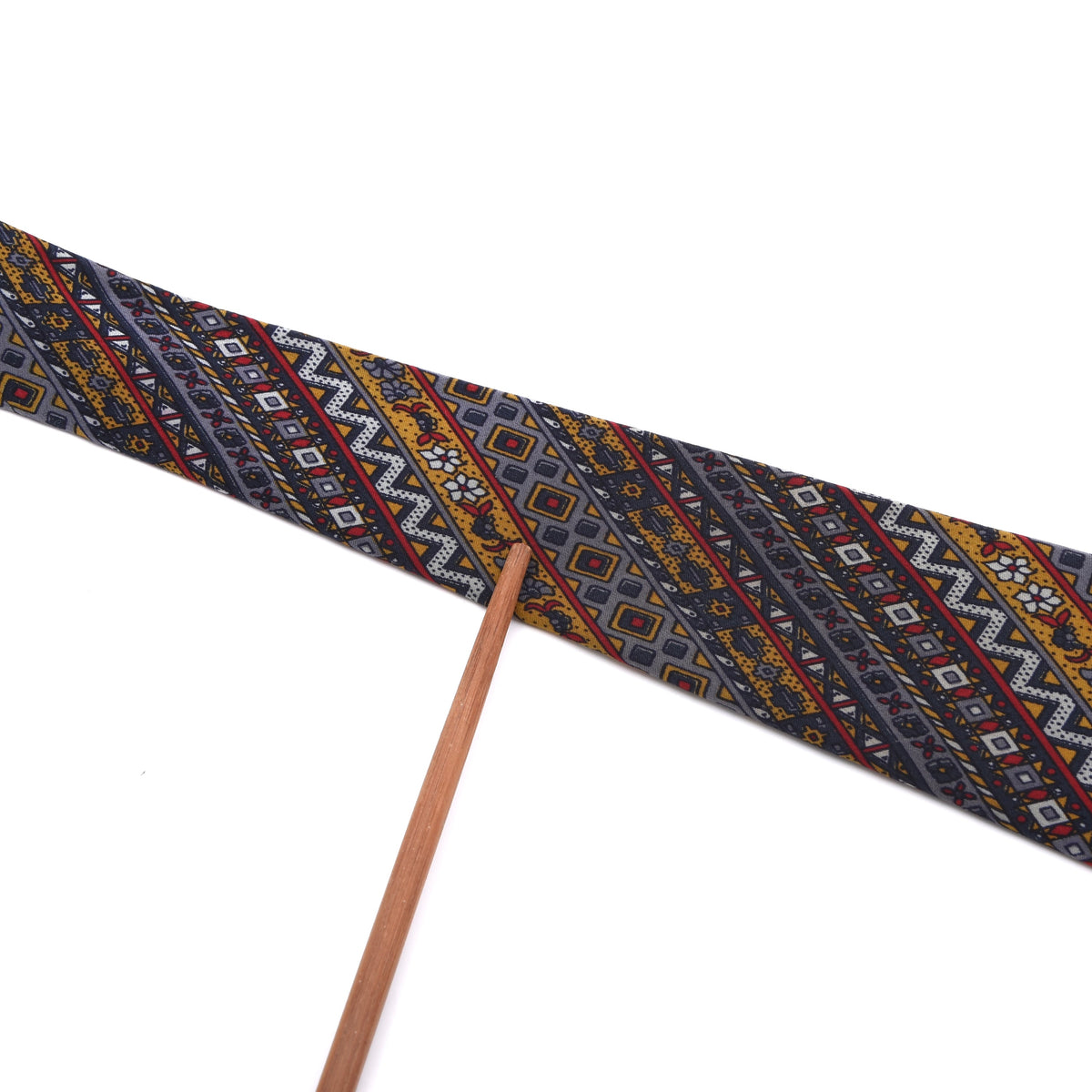 Vintage Lanvin Silk Tie Made in France - Aztec
