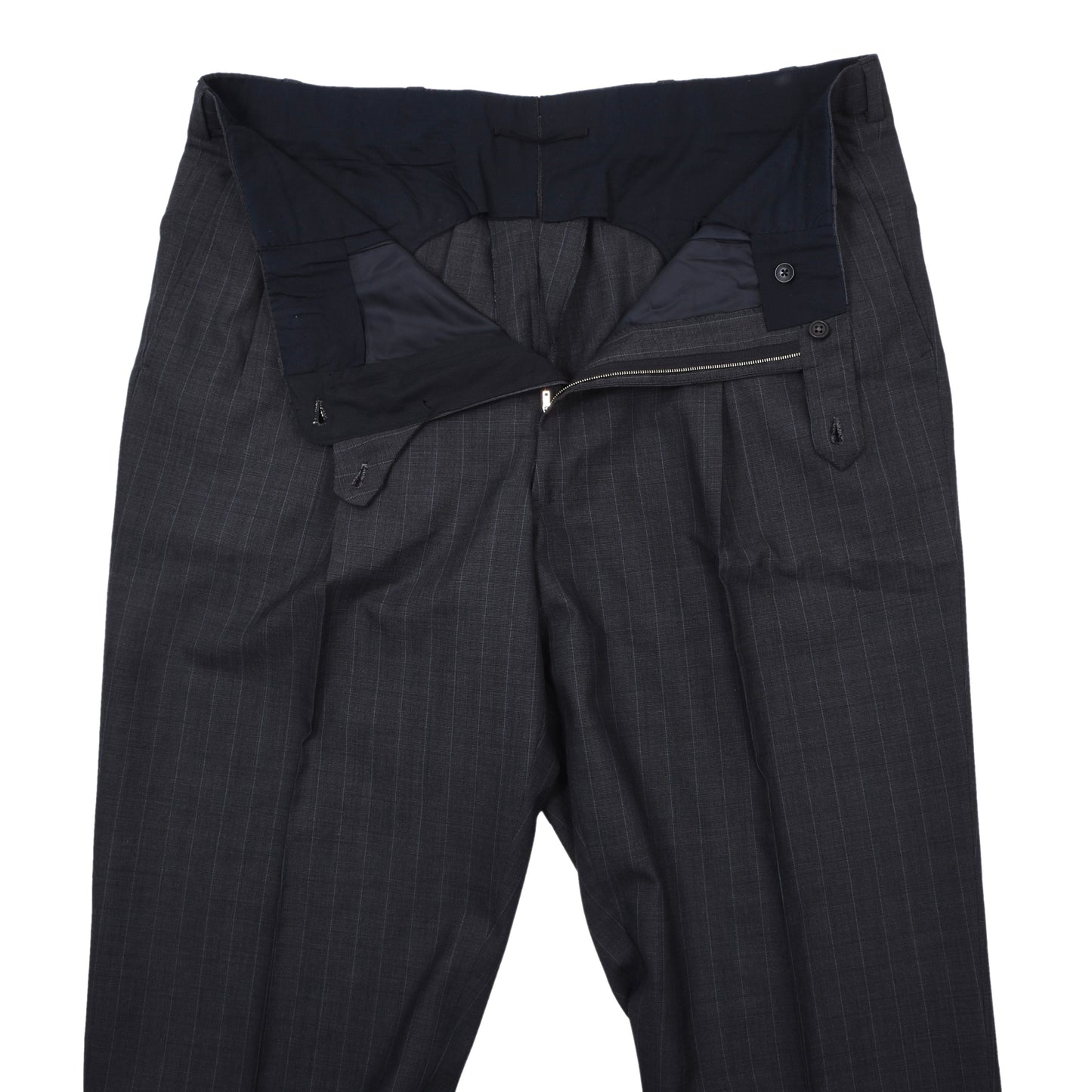 Oxxford Clothes 100% Wool Super 100s Suit Chest ca. 60cm - Grey