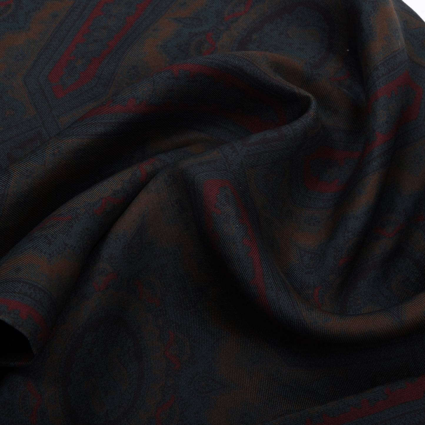 Vivax Ancient Madder Silk Dress Scarf ca. 126cm - Starburst