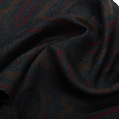 Vivax Ancient Madder Silk Dress Scarf ca. 126cm - Starburst