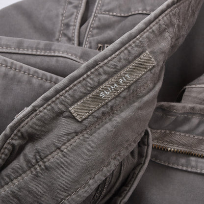 Incotex Hose/Chinos, Größe W31, Slim Fit, ca. 40 cm - Grau