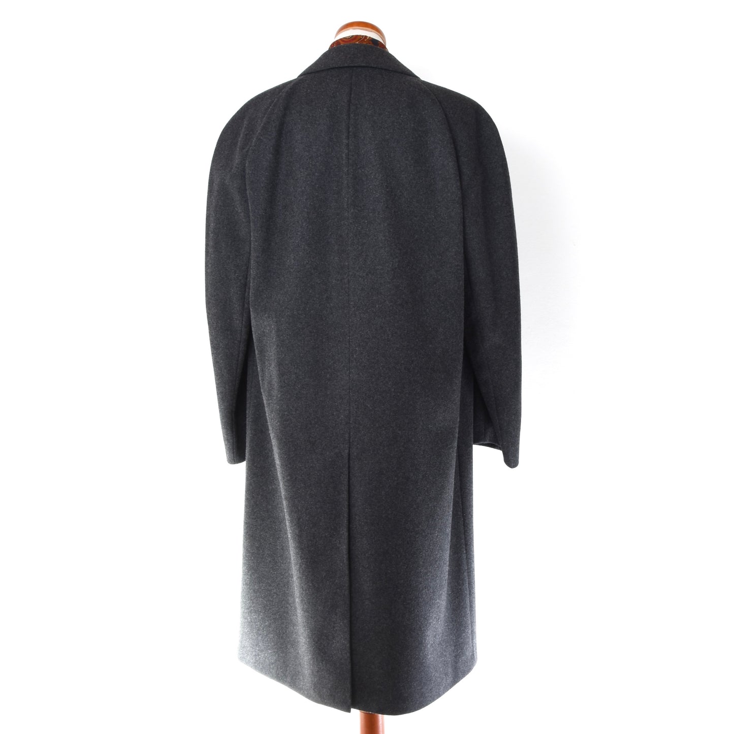 Exclusiv 100% Wool Balmacaan Coat Size 52 - Grey