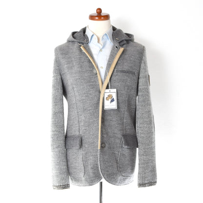 Stapf Tirol 100% Wool Jacket Model 'Manu' Size 50 ca. 53cm - Grey