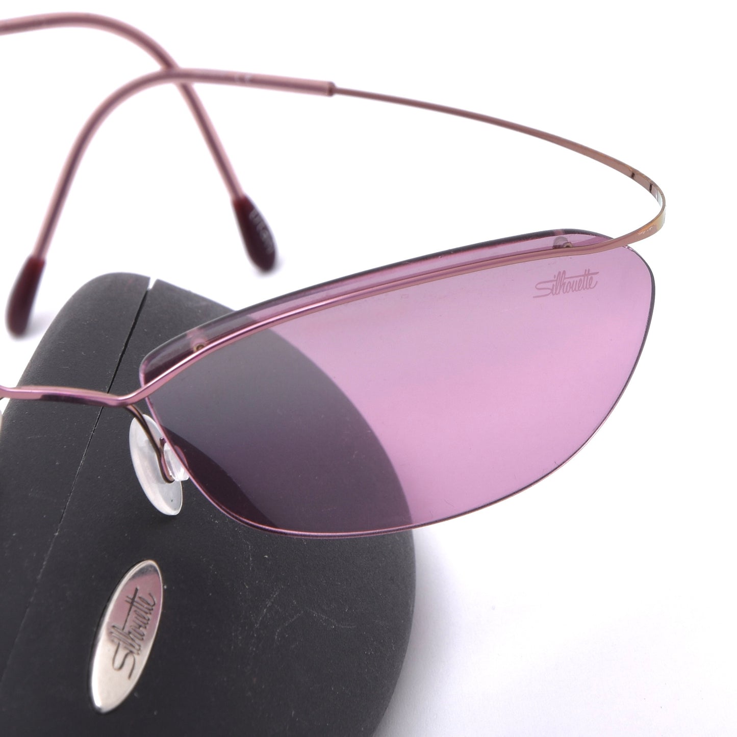 Silhouette "Titan" Titan-Sonnenbrille - Lila