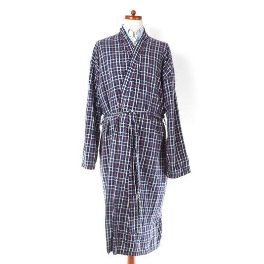 ISA Bodywear Cotton Robe Size XXL - Plaid