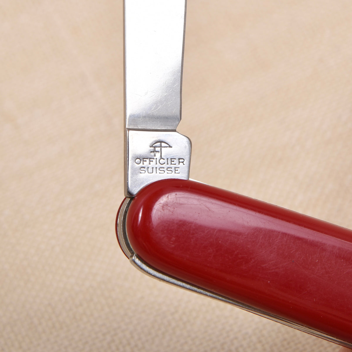 Vintage Victorinox Lumberjack Taschenmesser 1980er Jahre - Rot