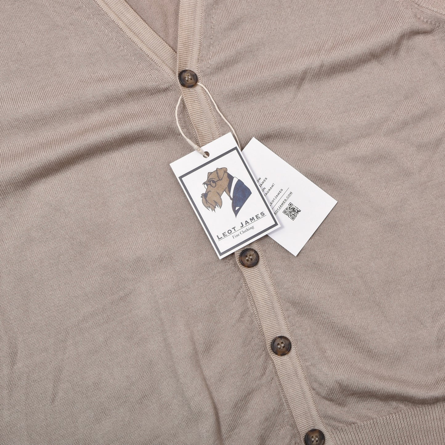 Andrew's Ties Collection Wool Sweater Vest/Waistcoat Size 50/M Chest ca. 48cm - Tan/Beige