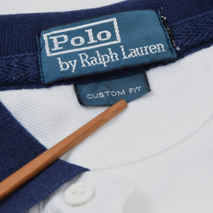 Polo Ralph Lauren Club Challenge Cup Polo Shirt Chest ca. 48cm - White