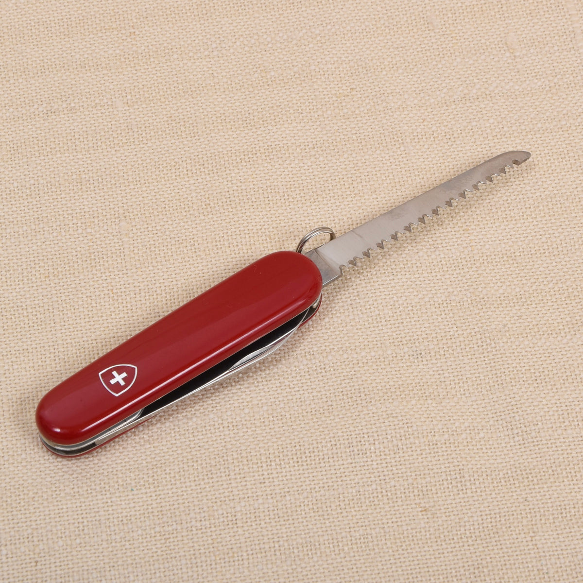 Vintage Victorinox Lumberjack Taschenmesser 1980er Jahre - Rot