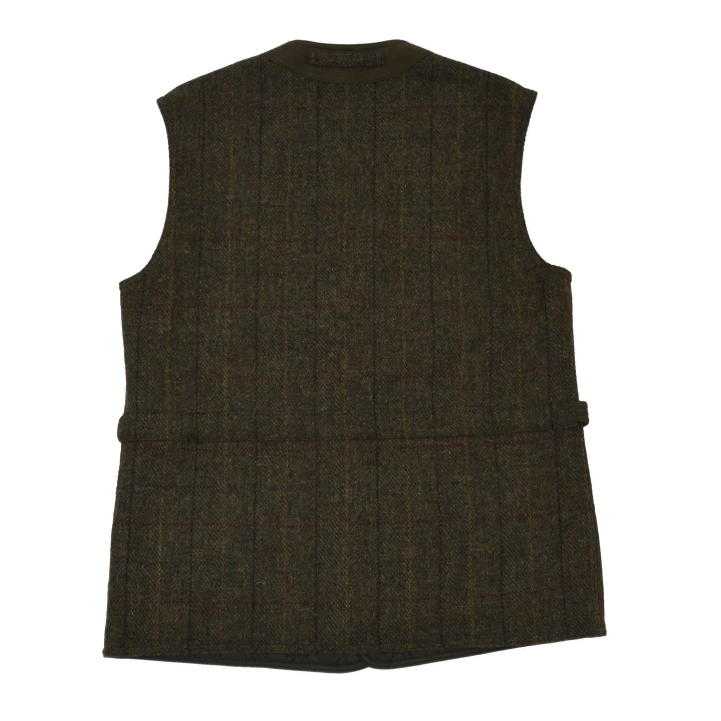 Rascher Sportswear Harris Tweed Shooting Vest Size 48 - Green