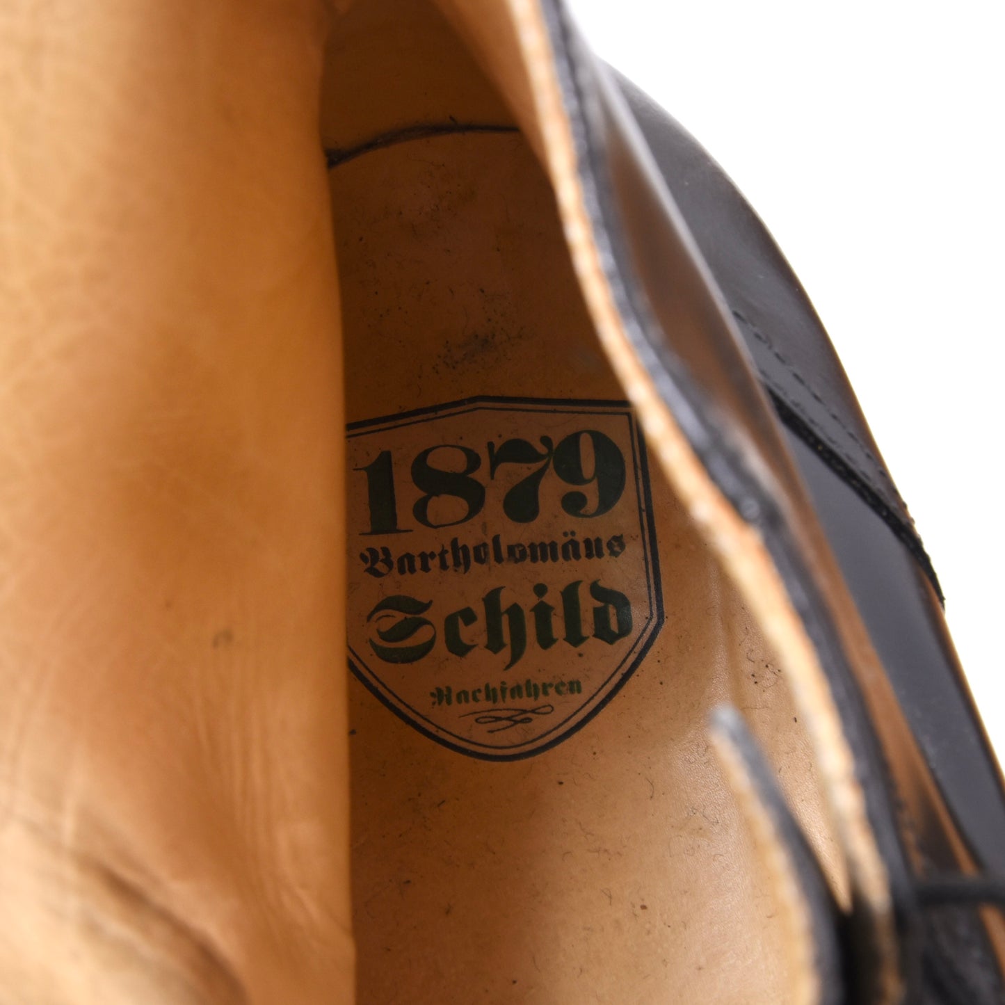 1879 Bartholomäus Schild Stiefel Größe 41 1/2 – Schwarz