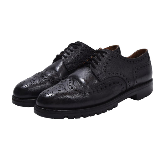 Ludwig Reiter Vintage Brogue Schuhe Größe 7 - Schwarz